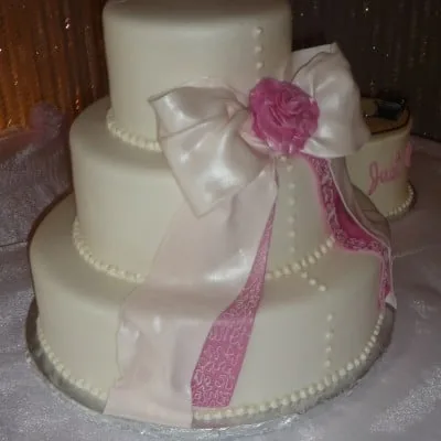 Ribbon and a single rose